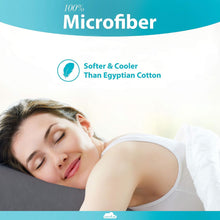 Load image into Gallery viewer, Dreamcare Microfiber Pillowcase Set - 2 Piece Set, Queen, Gray