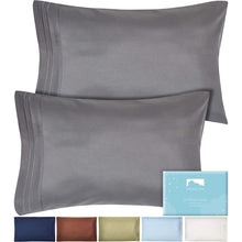 Load image into Gallery viewer, Dreamcare Microfiber Pillowcase Set - 2 Piece Set, Queen, Gray