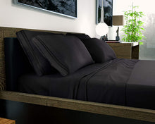 Load image into Gallery viewer, DREAMCARE Queen Sheet Set - 6 PCS Set - up to 21 inches - 2500 Supreme Collection - Superior Softness - Hotel Luxury Sheets &amp; Pillowcases Set - Wrinkle and Fade Resistant (Queen, Black)
