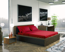 Load image into Gallery viewer, DREAMCARE - Bed Sheets Set - King Size Sheet with Side Pocket - 6pcs Set, 21 inches, Burgundy

